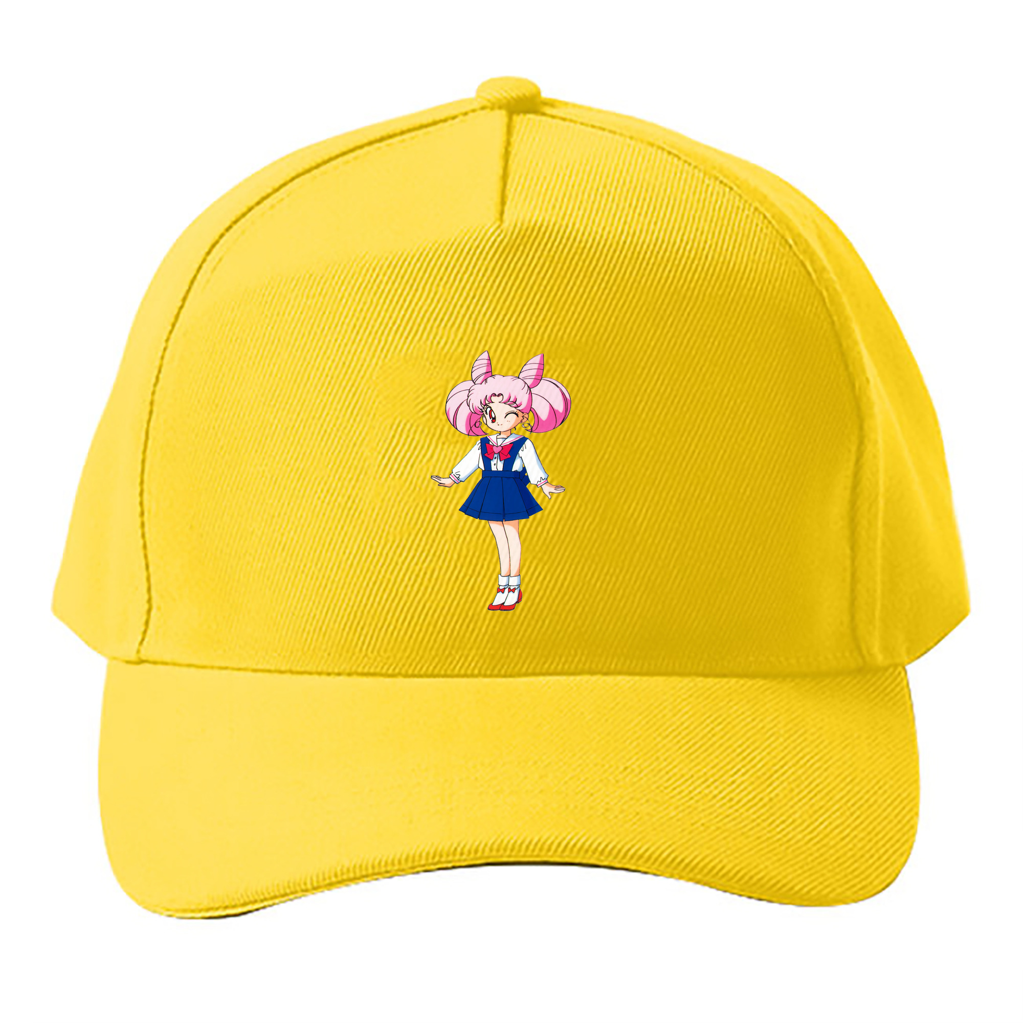 （画像用） 美少女戦士セーラームーン ちびうさ Sailor Moon Chibiusa Tsukino Usagi Small Lady Serenity ベースボールキャップ 綿100％ 男女兼用 帽子 スポーツ